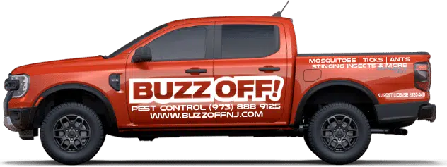 Buzz Off Pest Control Service Vehicle
